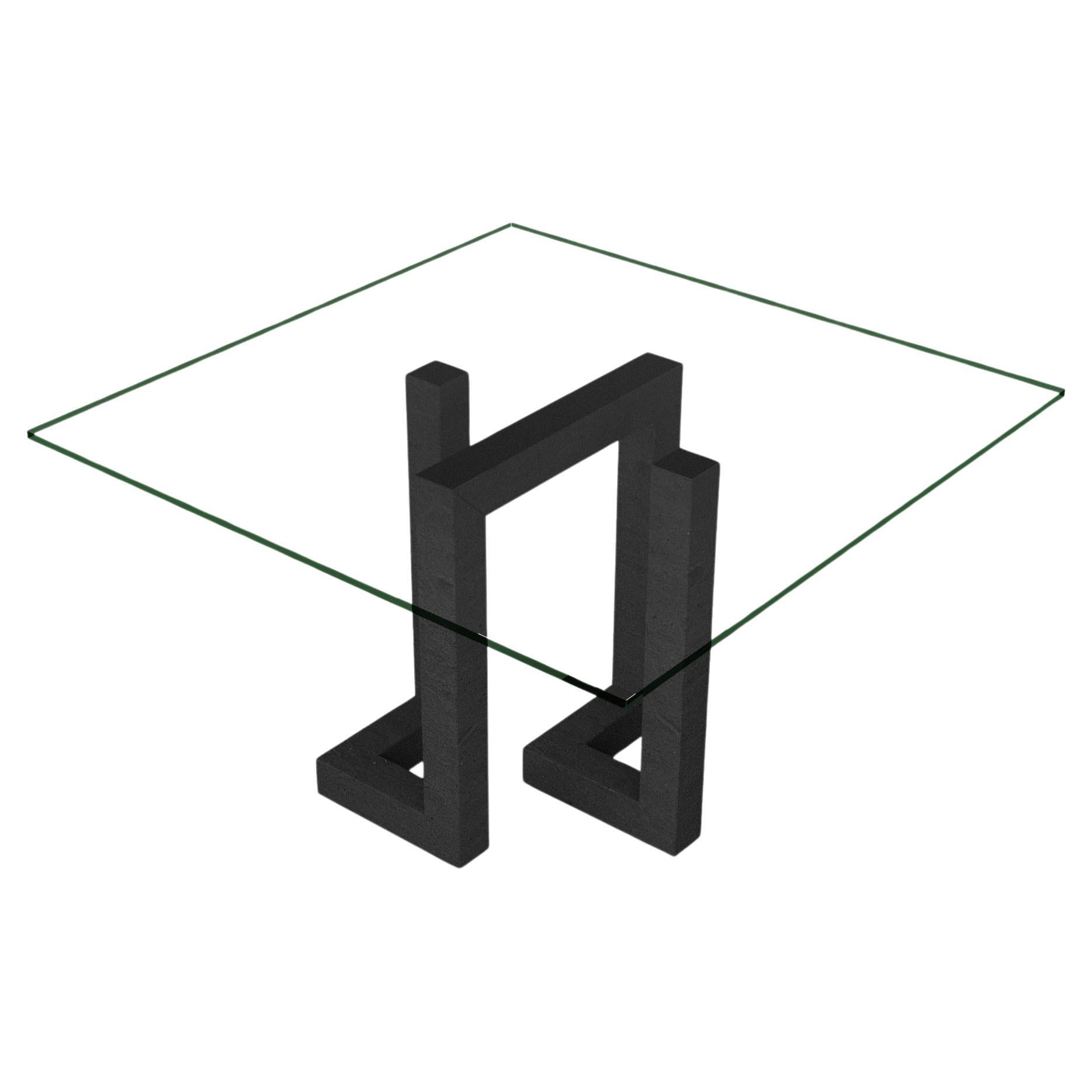 Mena Natural Stone Dining Table Luxury Furniture Made To Measure in Marble Spain (Table de salle à manger en pierre naturelle Mena)
