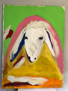 Sheep's Head by Menashe Kadishman