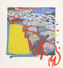 Sheep 1, by Menashe Kadishman