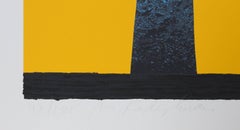 Abstrakter Baum, Serigraphie von Menashe Kadishman