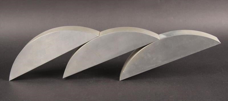 Menashe Kadishman Abstract Sculpture - 60s Kadishman Israeli sculpture in steel or aluminum Suspension