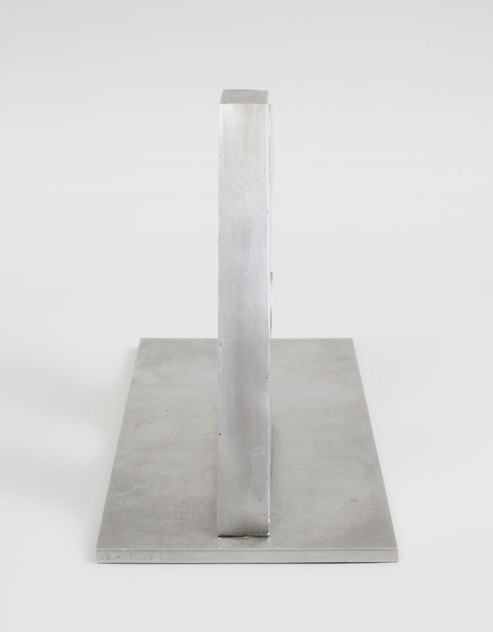Rare 1970 Israeli Abstract Sculpture Steel Menashe Kadishman Suspension For Sale 2