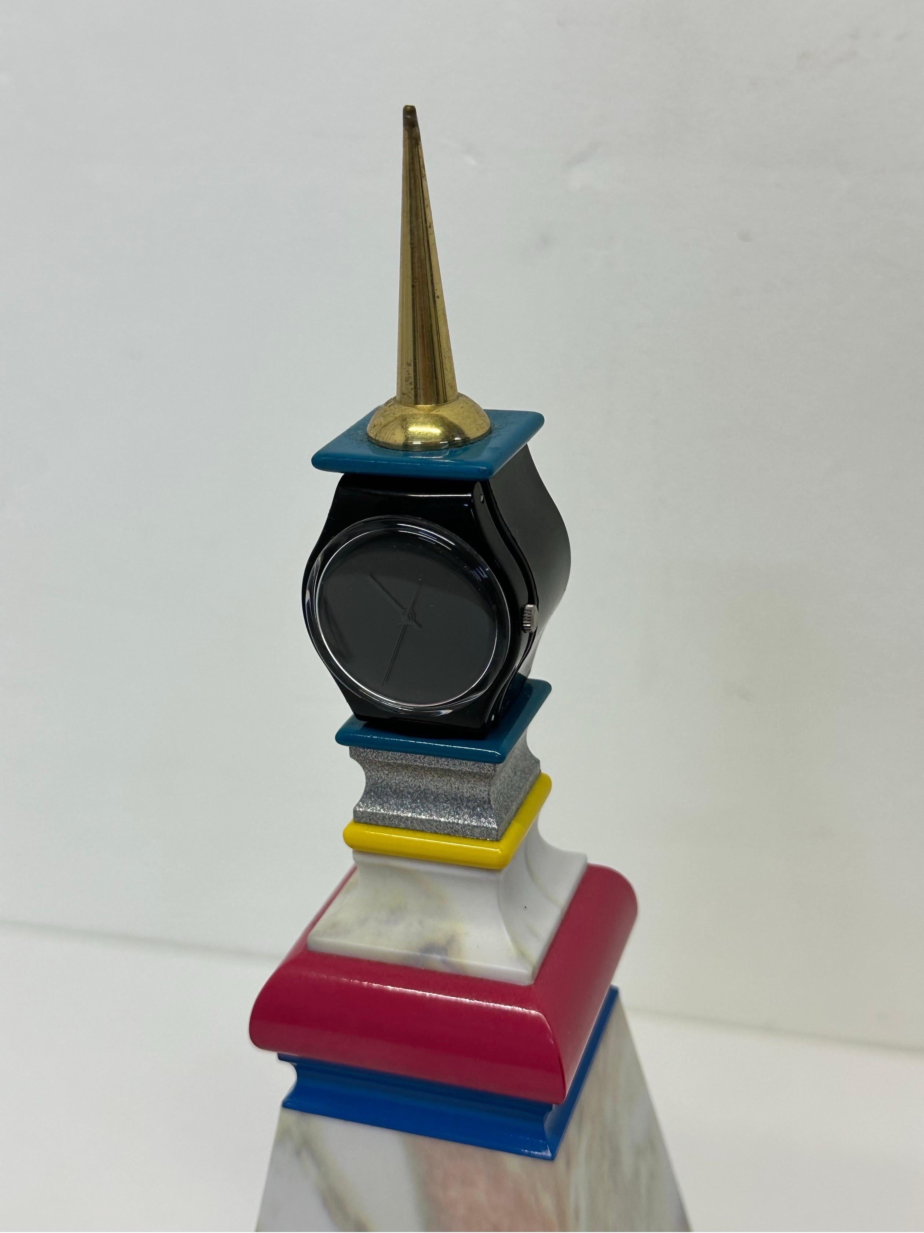 Mendini Watch Tower by Alessandro Mendini for Swatch #1358 For Sale 4