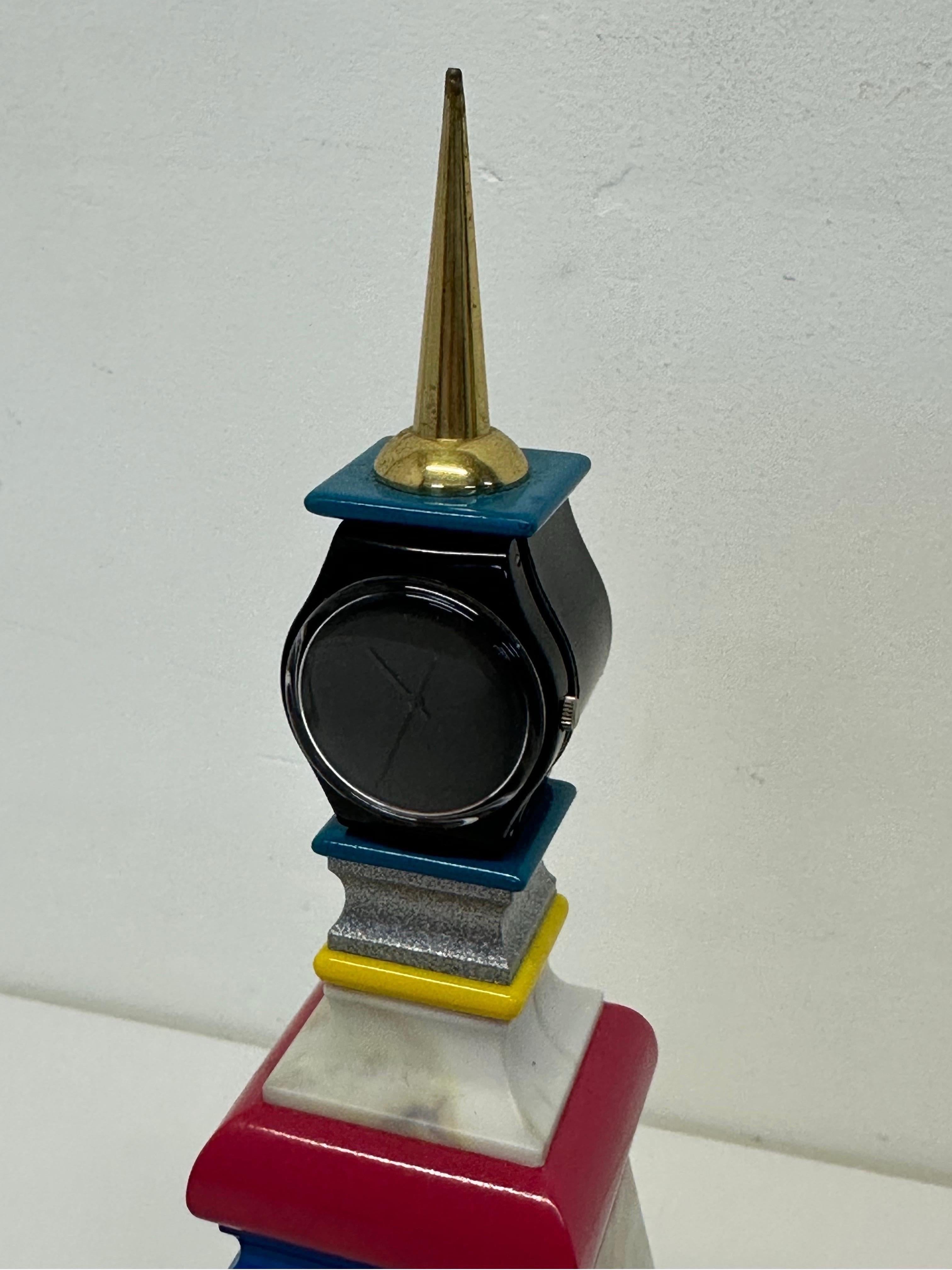 Mendini Watch Tower by Alessandro Mendini for Swatch #1358 For Sale 1