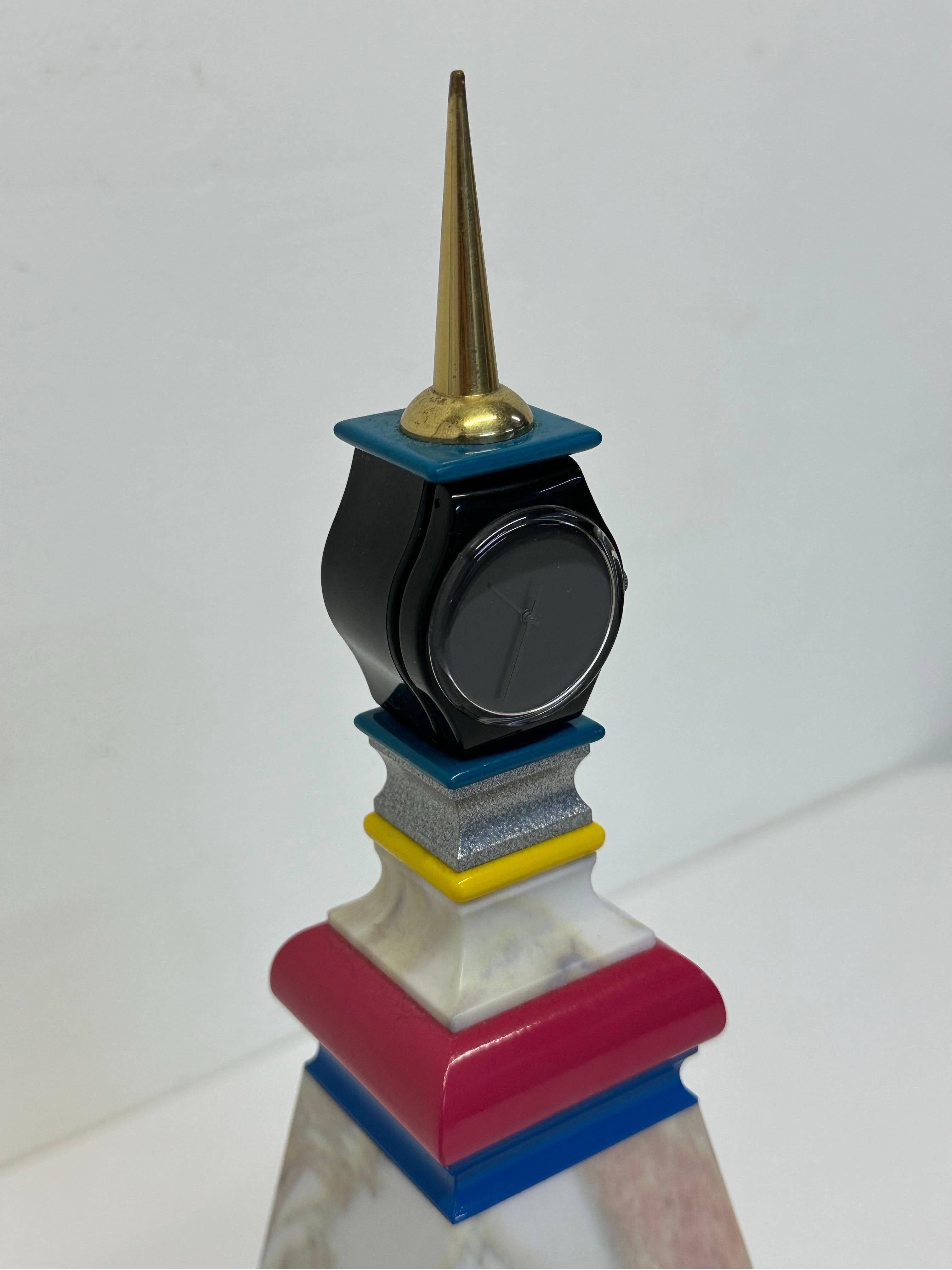 Mendini Watch Tower by Alessandro Mendini for Swatch #1358 For Sale 2