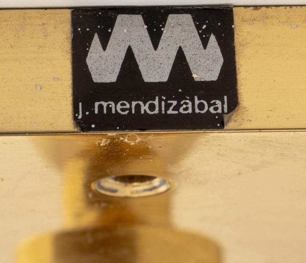 Applique moderne a braccio oscillante in ottone Mendizabal, coppia in vendita 2