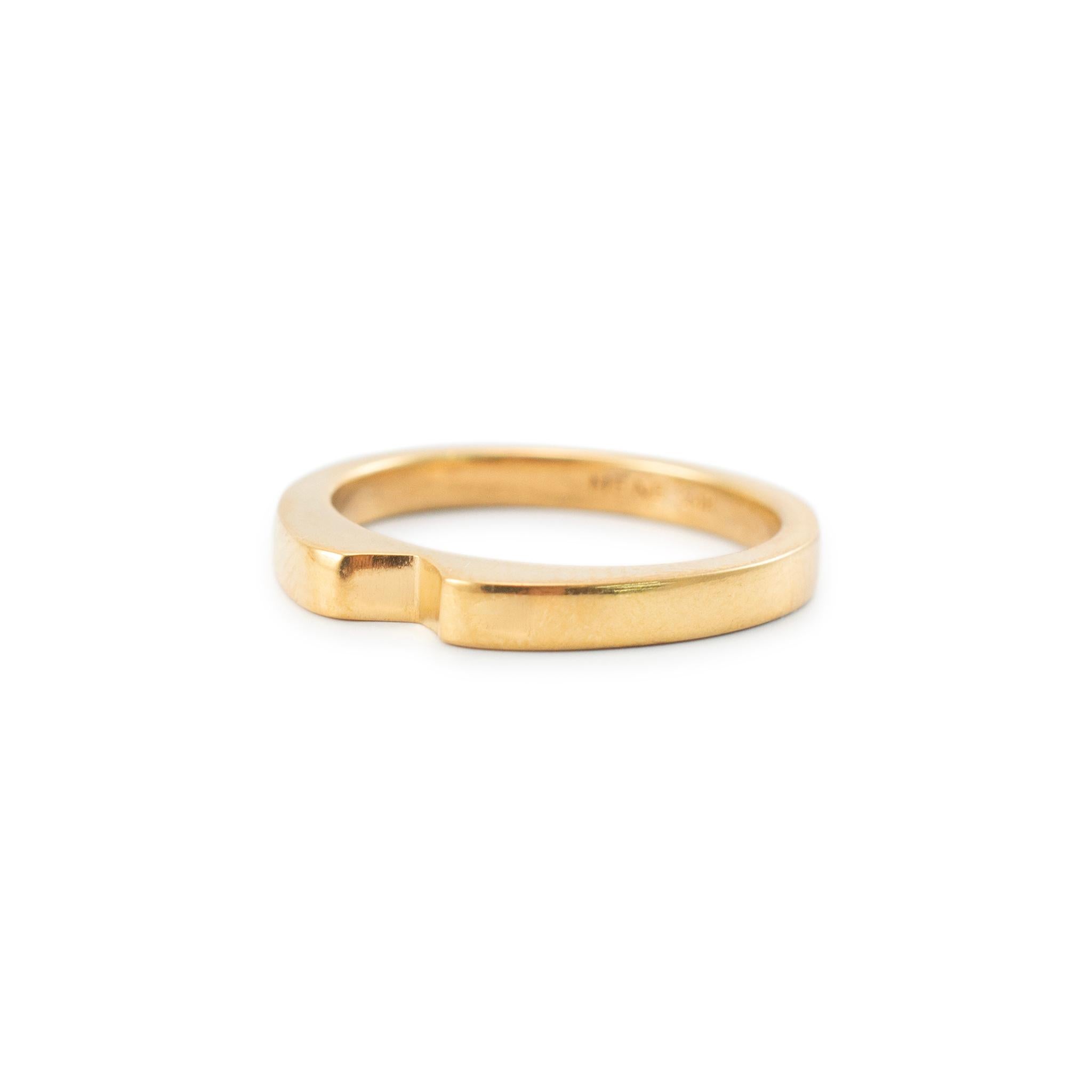 Mene His & Hers 24K Gelbgold Herzliebhaber-Ring Set 7