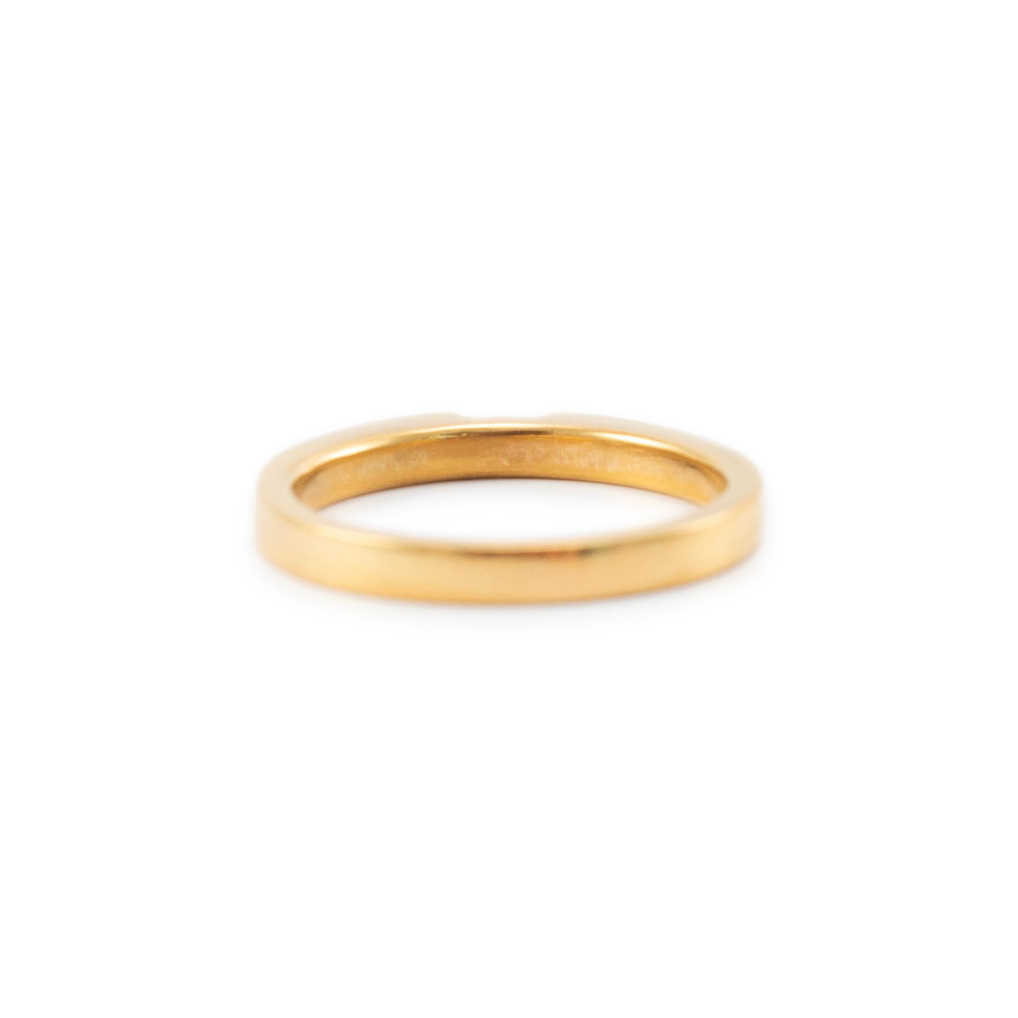 Mene His & Hers 24K Gelbgold Herzliebhaber-Ring Set 2