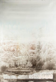 Mengzhou Liu Landscape Original Mixed Media "Earth Breath III"