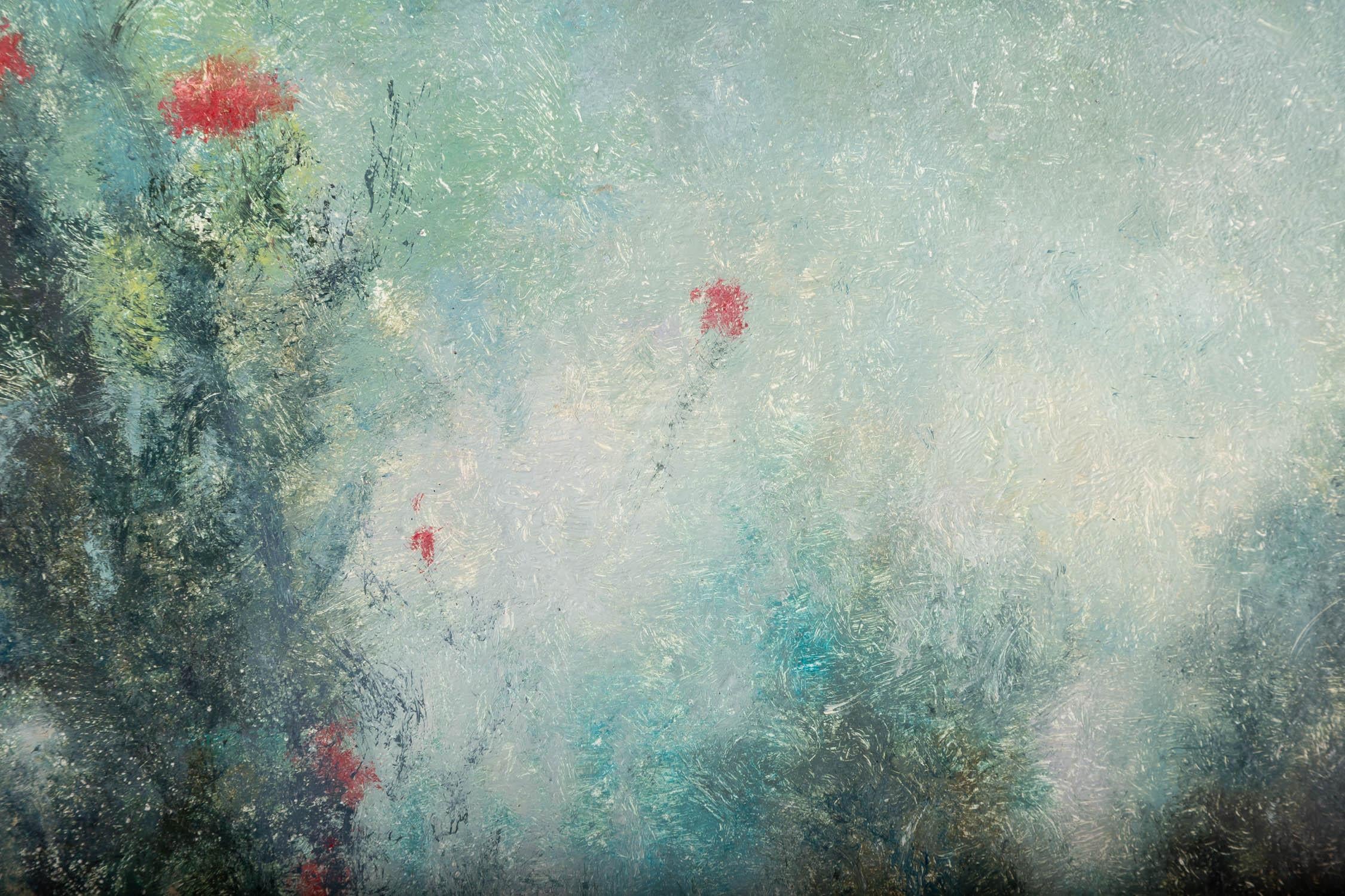 Mengzhou Liu Landscape Original Oil On Canvas 