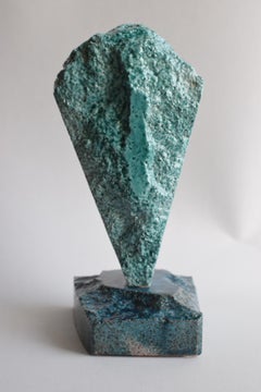 Menhir 2 - pietra vulcanica smaltata-made in Italy