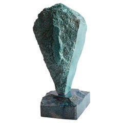 Menhir 2 - pietra vulcanica smaltata-made in Italy