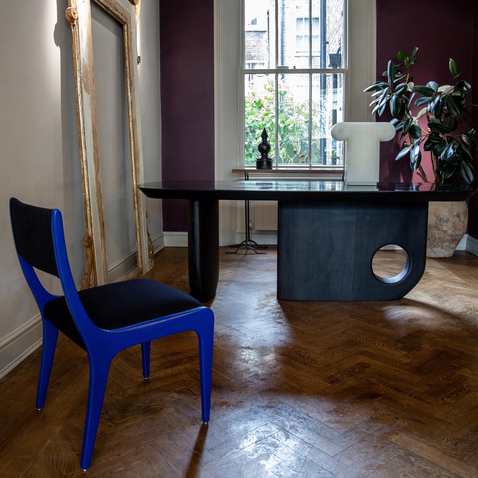 Table/bureau sculptural organique sur mesure en forme de menhir, conçu par Toad Gallery London en vente 4