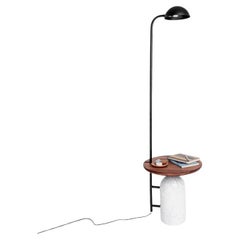 Menhir Floor Lamp in Beech Wood