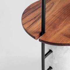 Menhir Floor Lamp in Tzalam Wood