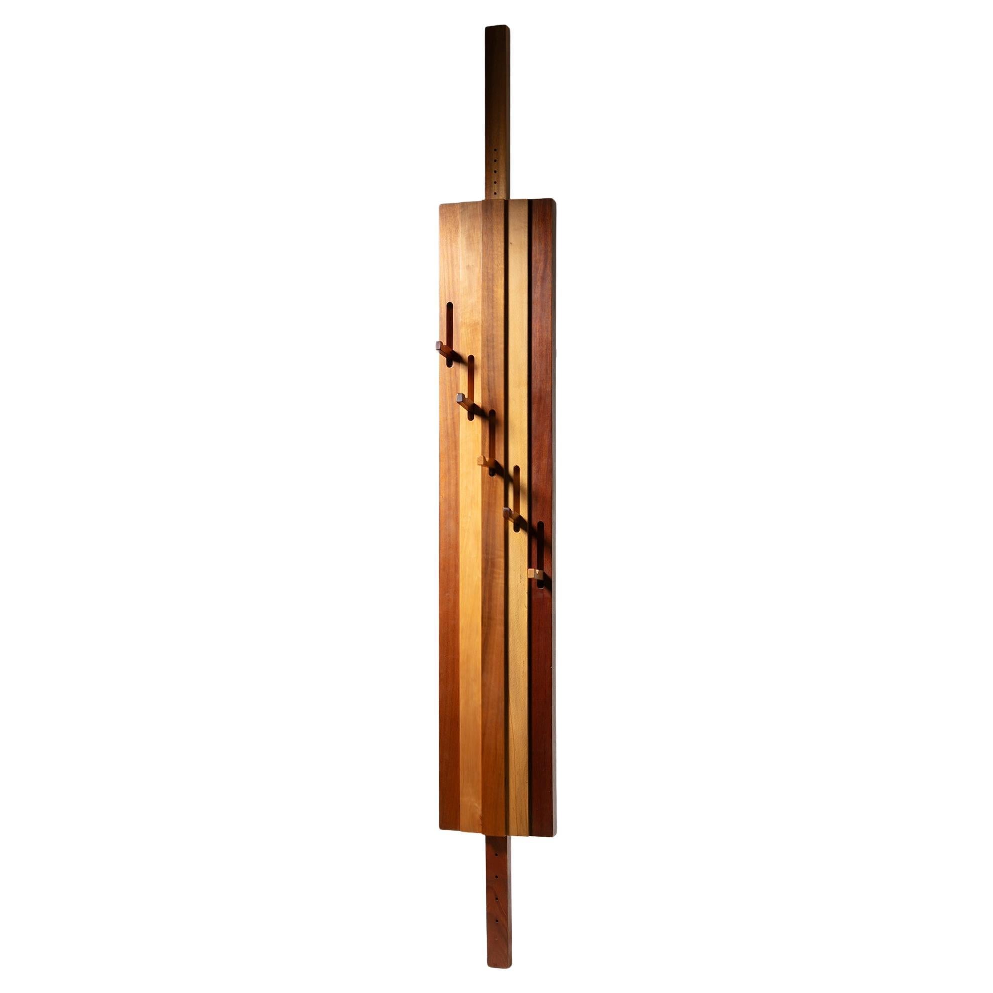 "Menhir" Free Standing Coat Rack by Pompeo Pianezzola for Appiani, Italy, 1970s  For Sale