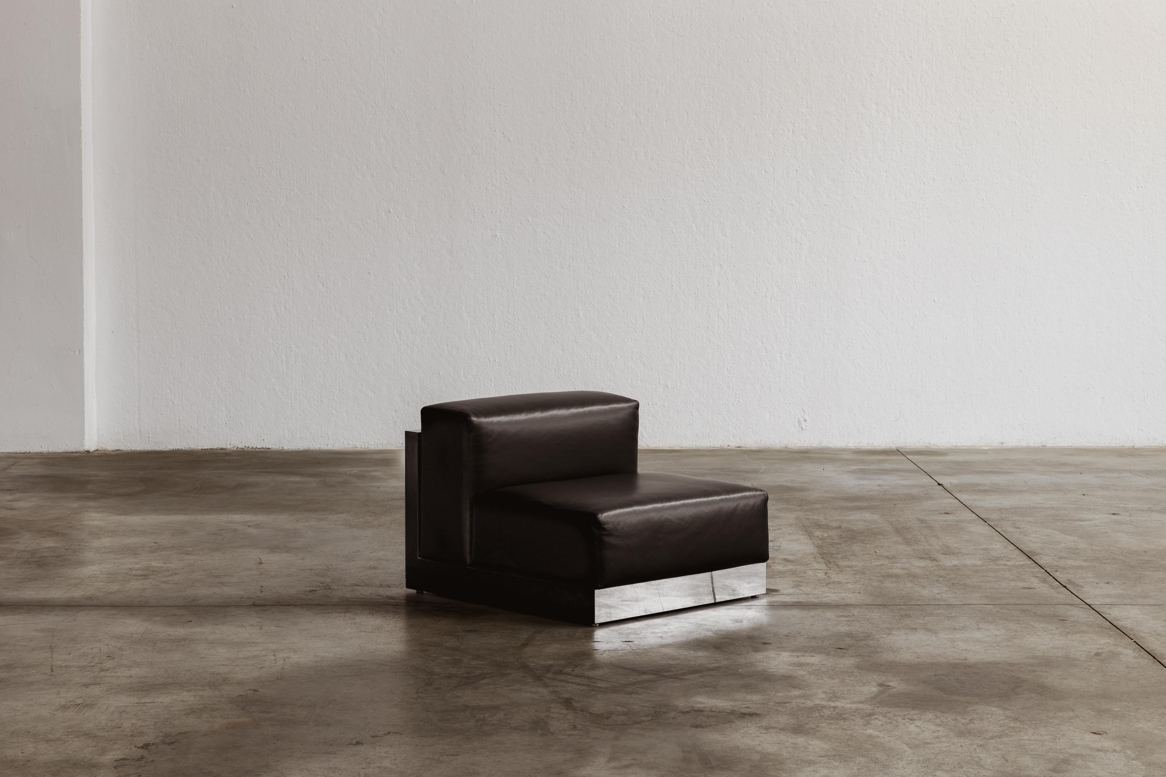 Fine XX secolo Sedia minimalista Menilio Taro 