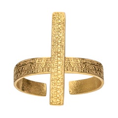 Menkaura Bracelet in 14k Yellow Gold: Ancient Symbolic Elegance
