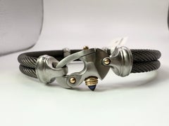 Menly Stylish Bracelet Mariners style bracelet 14KT gold