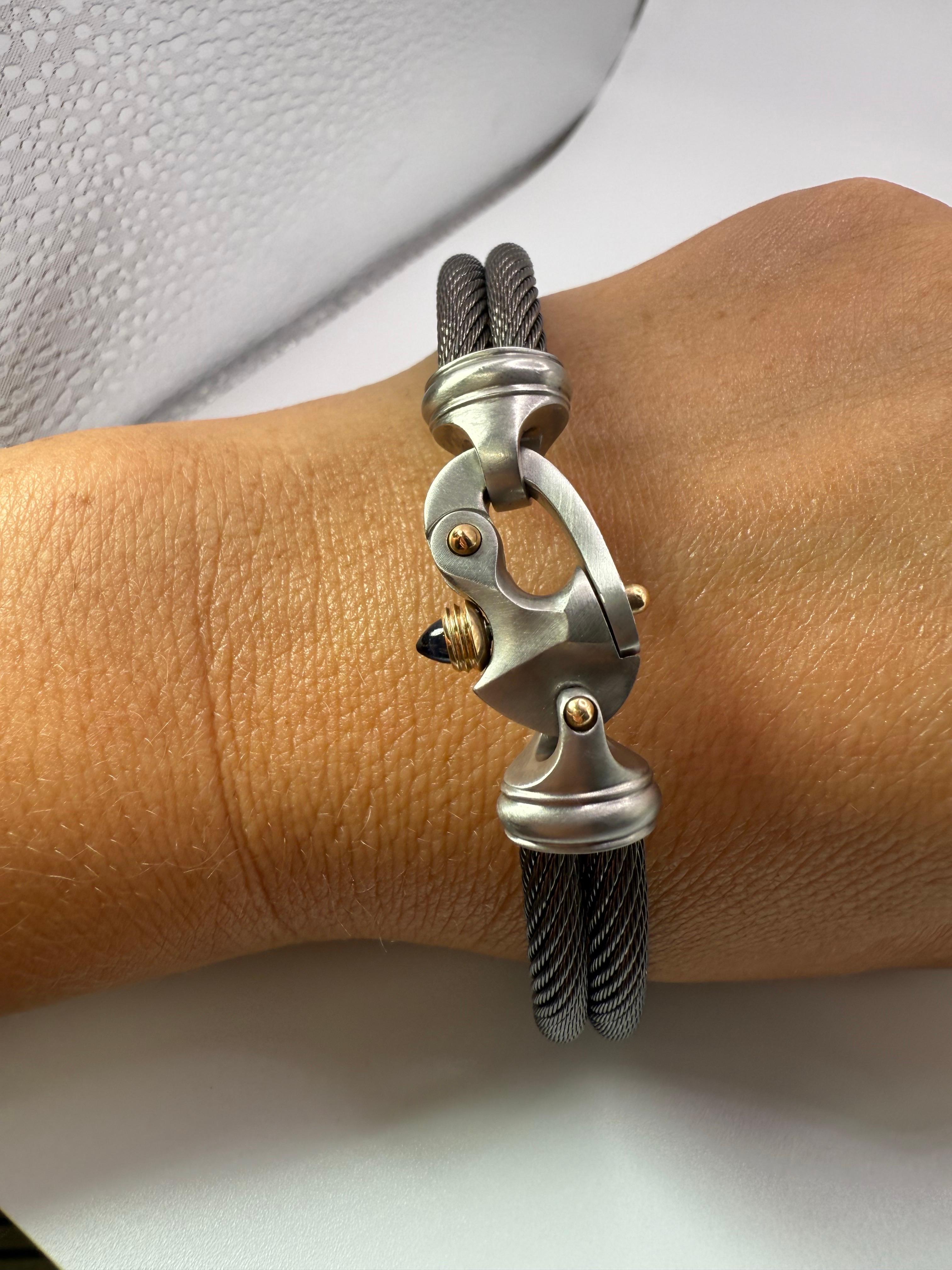 Bracelet homme élégant Bracelet style Marin or 14KT Neuf - En vente à Jupiter, FL