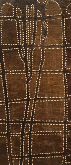 Contemporary Aboriginal inspired Abstract.