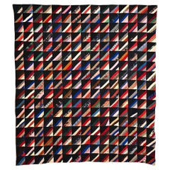 Mennonite Roman Stripe Quilt