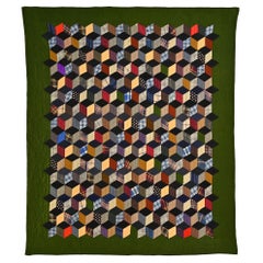 Mennonite Tumbling Blocks Quilt