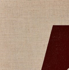 Trapeze, Acrylic on natural linen