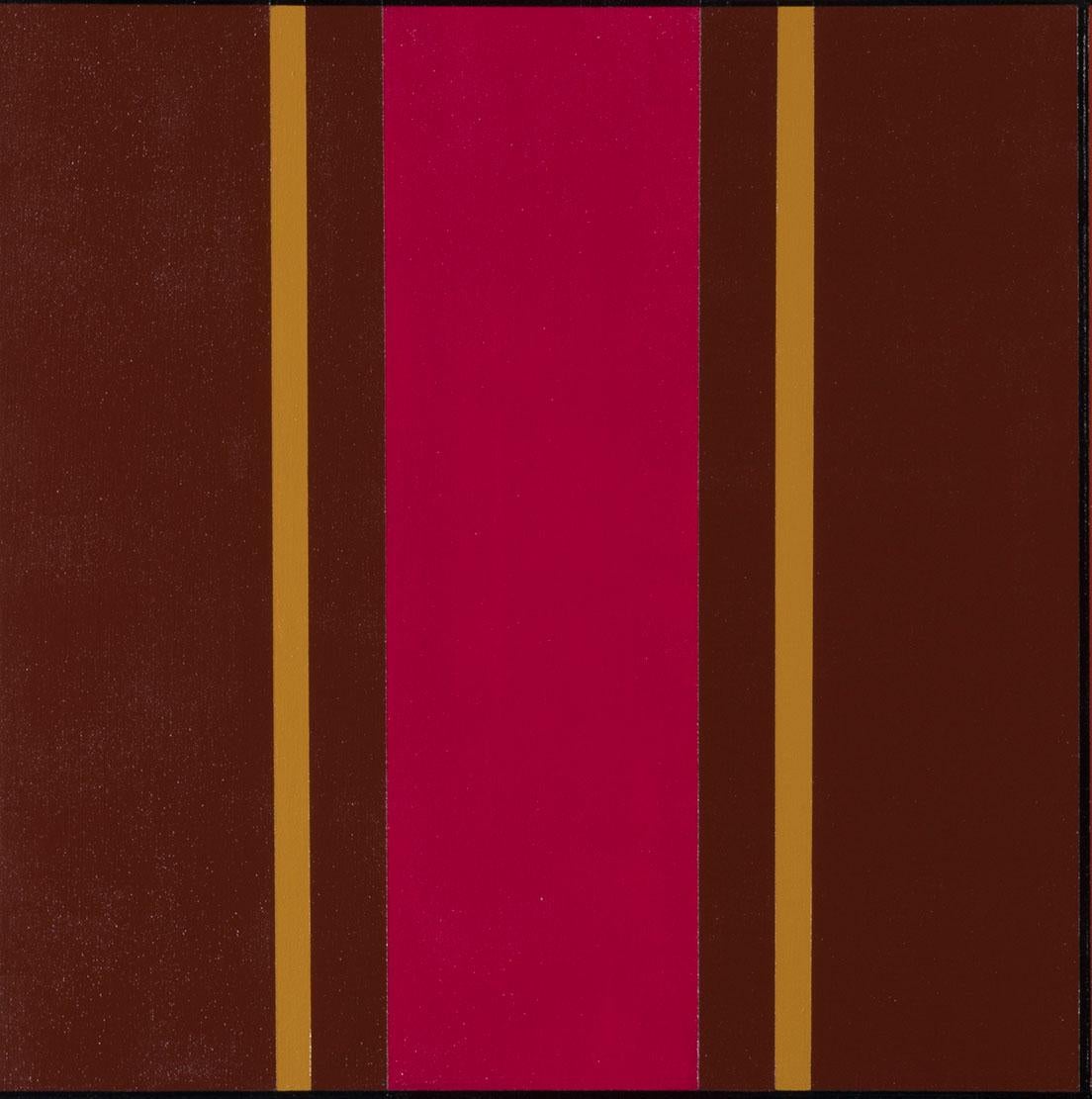 Untitled #234, Acrylic on natural linen - Black Abstract Painting by Meno Eytan