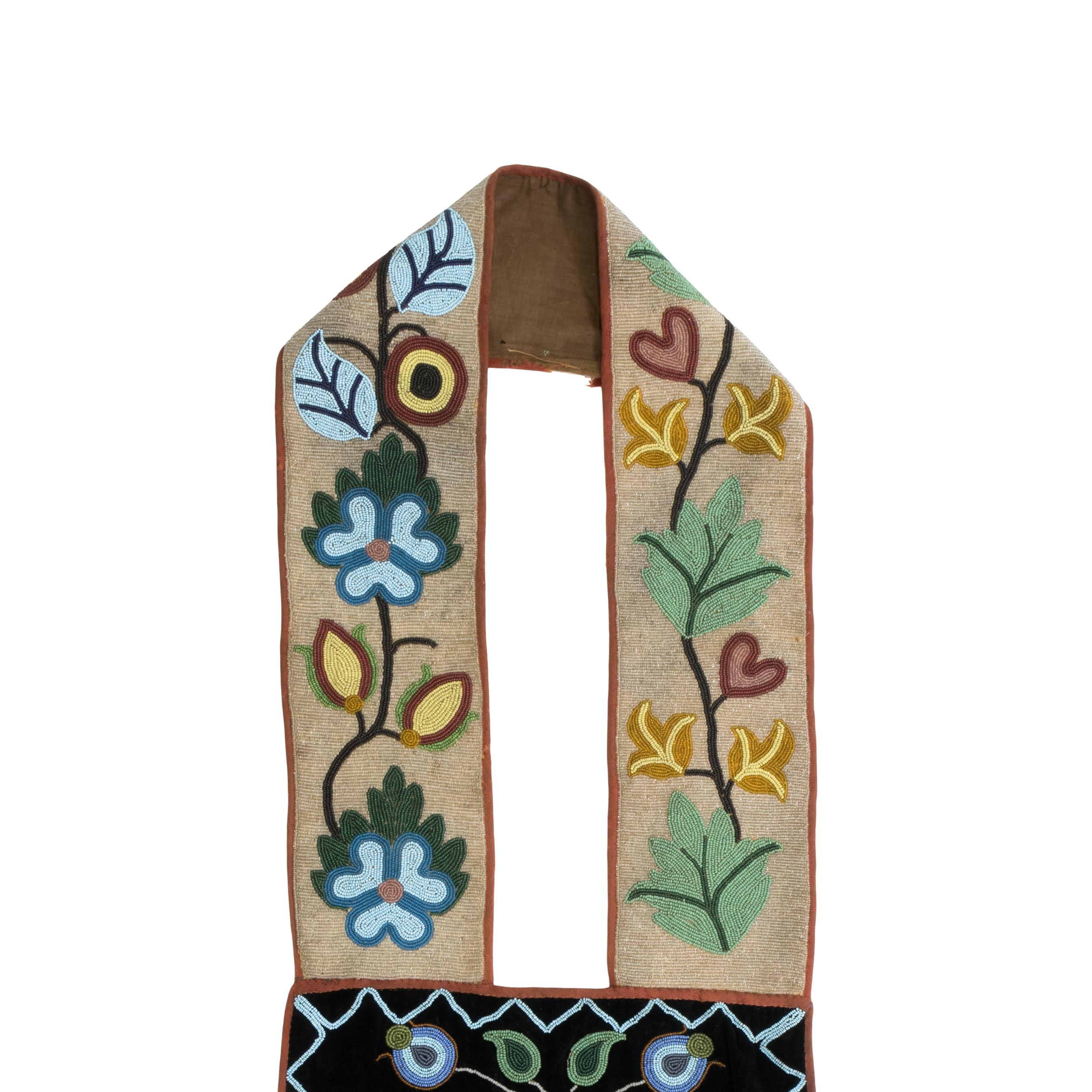 Native American Menominee Bandolier For Sale