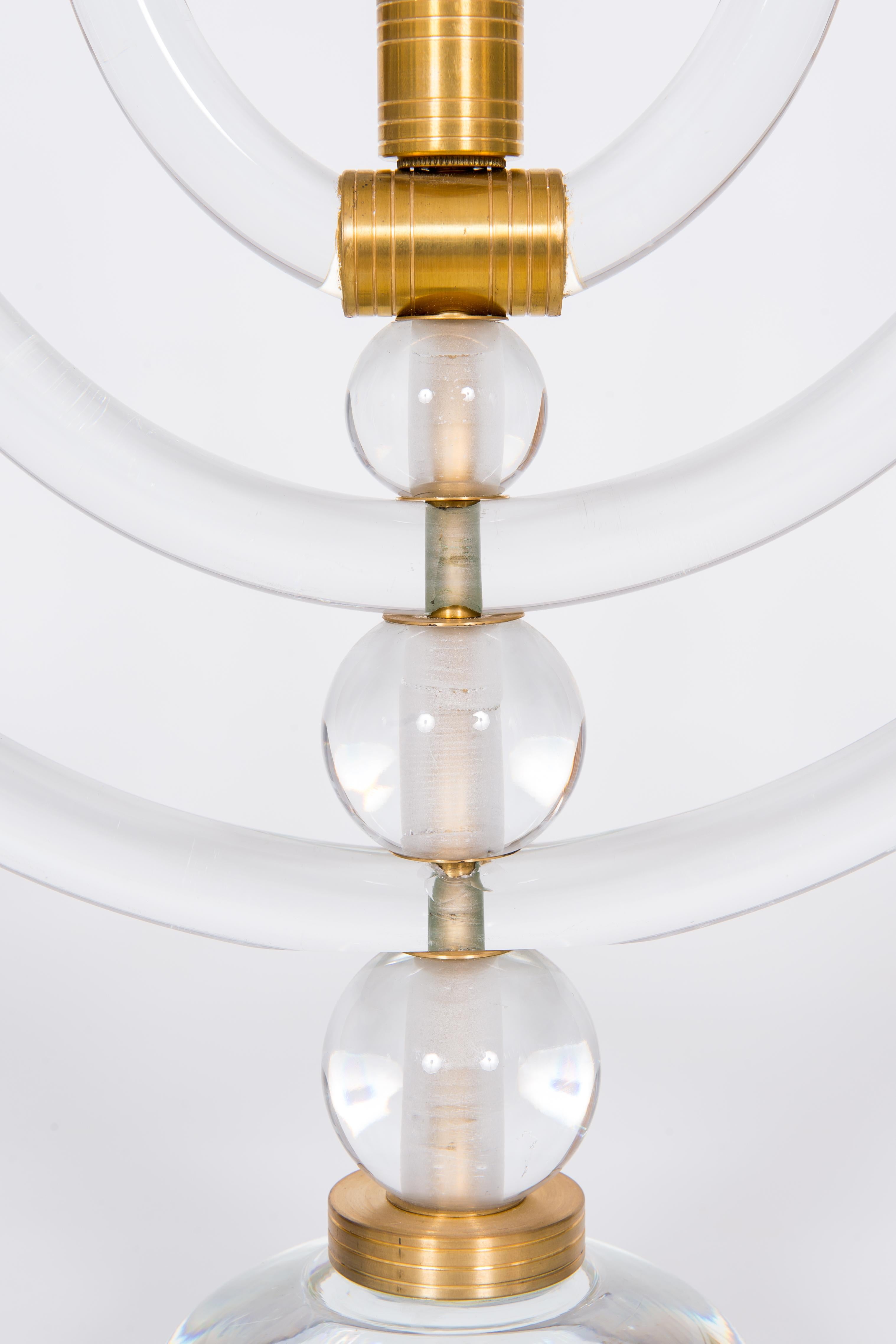 Fin du 20e siècle Candélabre juif Menorah en verre soufflé de Murano:: Vintage Murano Gallery 1970 en vente
