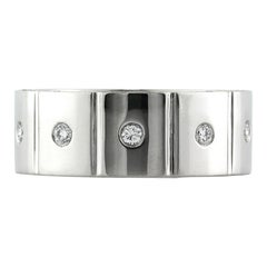 Men
s 1.00ct Round Brilliant Cut Diamond Wedding Band in Platinum 8mm