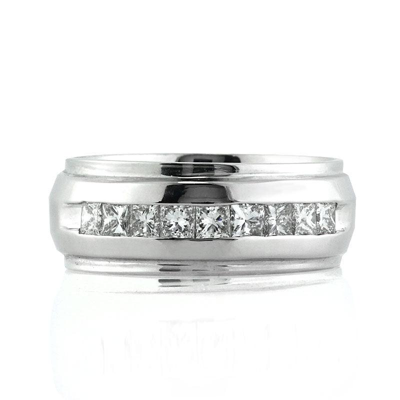 Men
s 1.10ct Princess Cut Diamond Ring For Sale