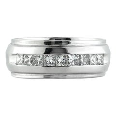 Men
s 1.10ct Princess Cut Diamond Ring