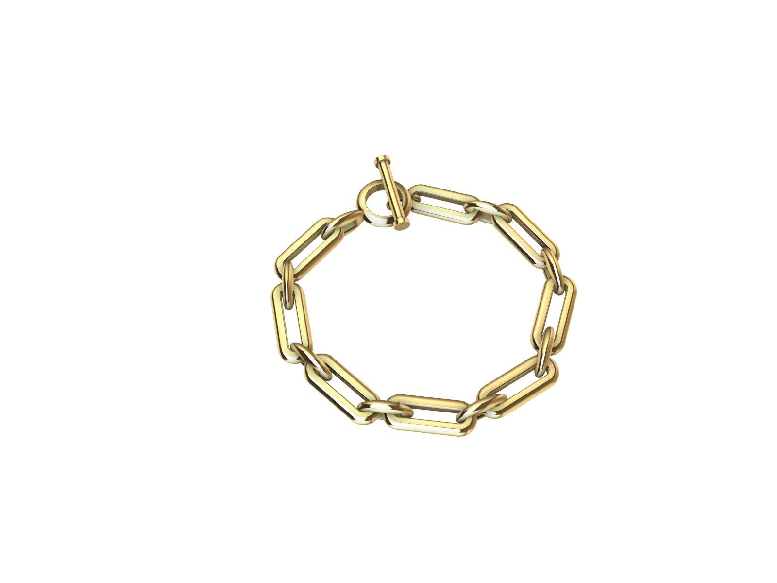 Men's 14 Karat Yellow Gold Chain For Sale 7