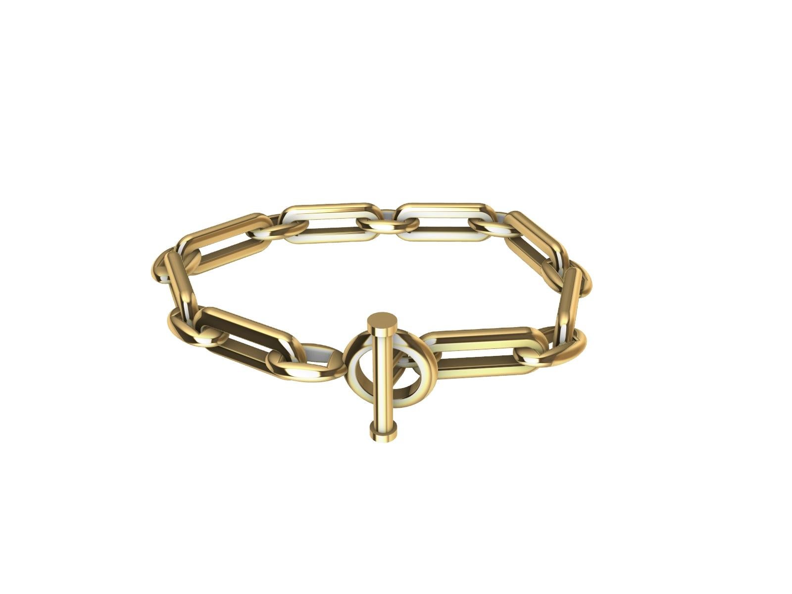 Men's 14 Karat Yellow Gold Chain For Sale 3