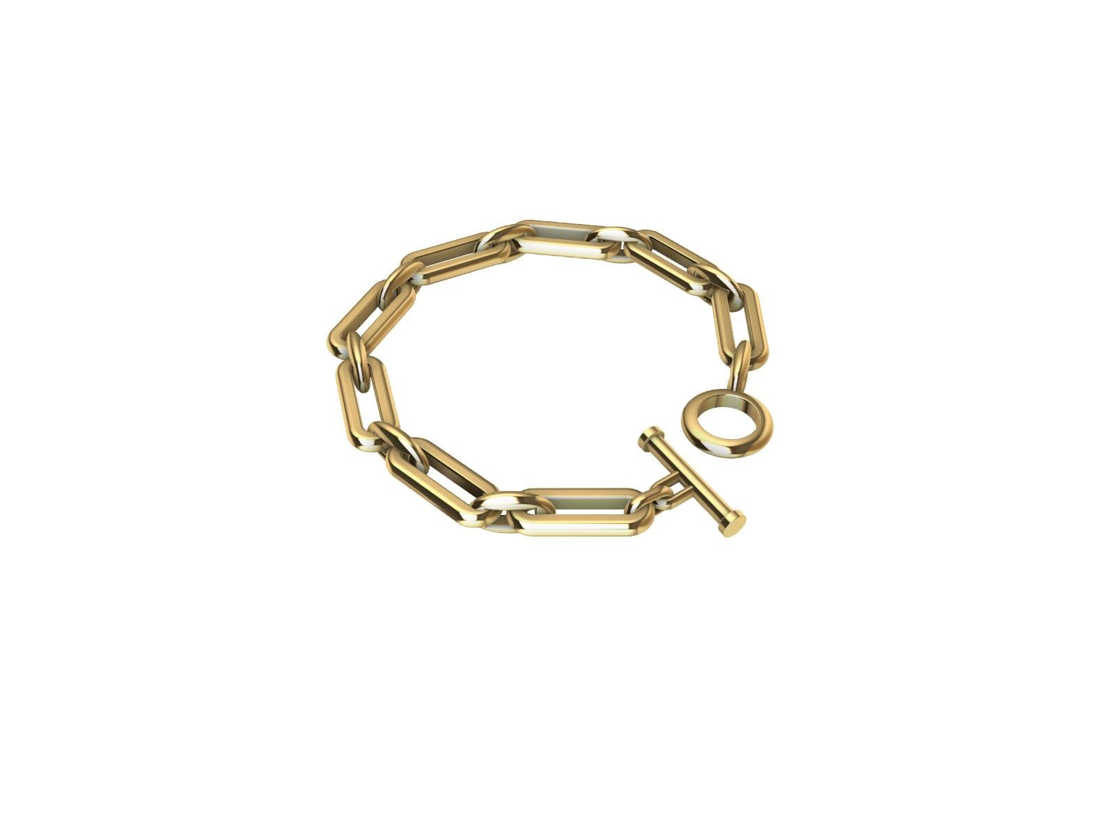 Men's 14 Karat Yellow Gold Chain For Sale 4