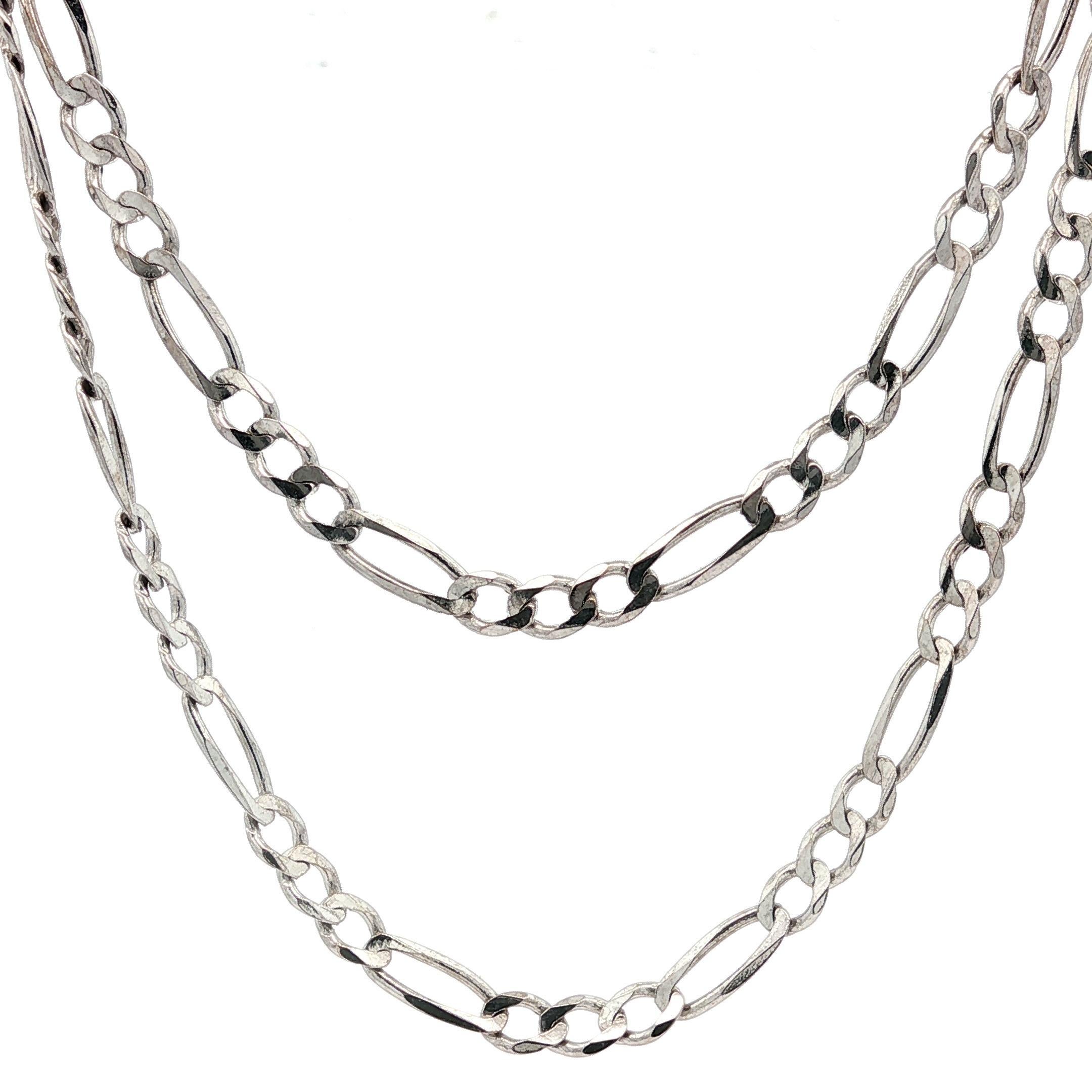 Herren 14k Weißgold 22