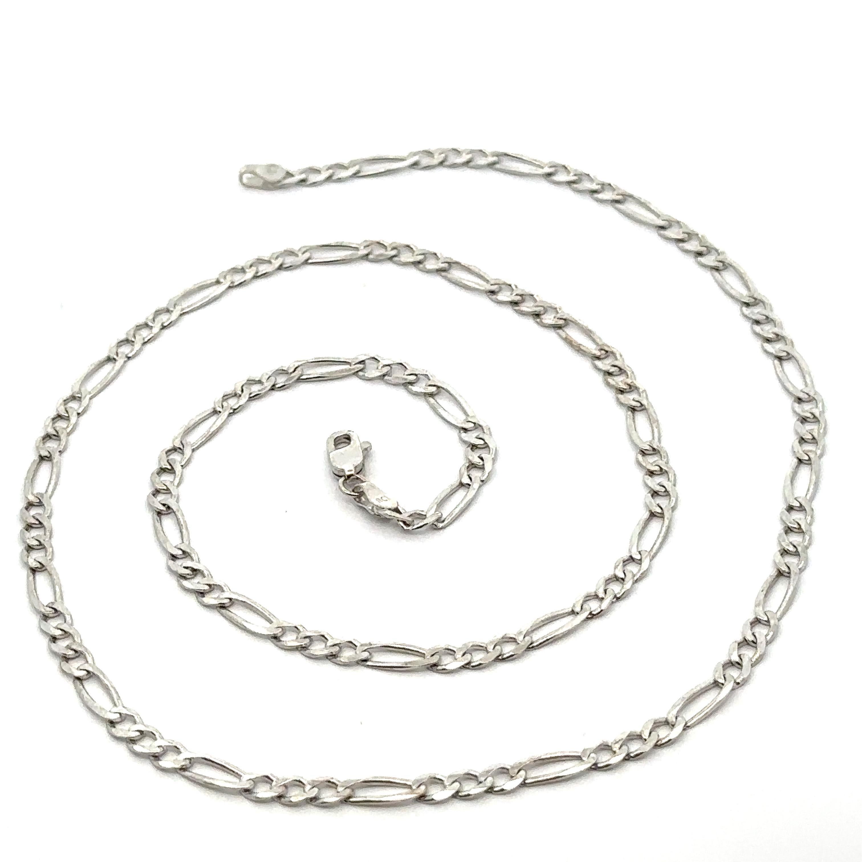 Herren 14k Weißgold 22