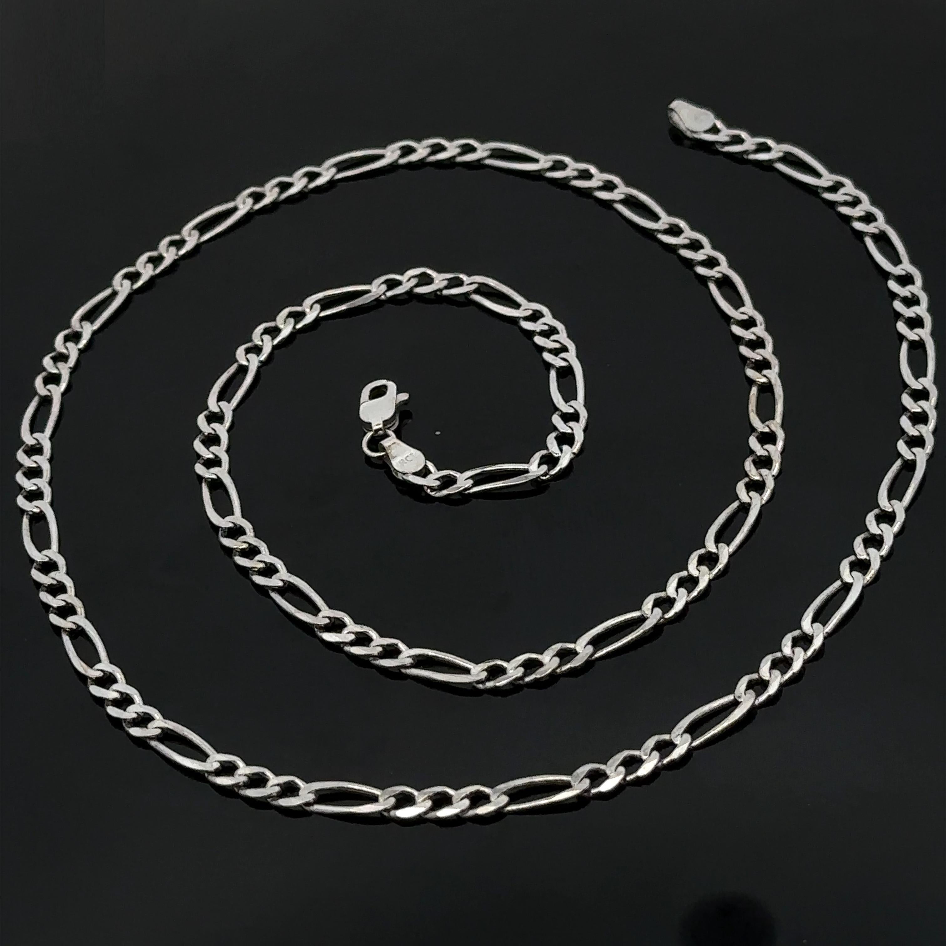 Herren 14k Weißgold 22