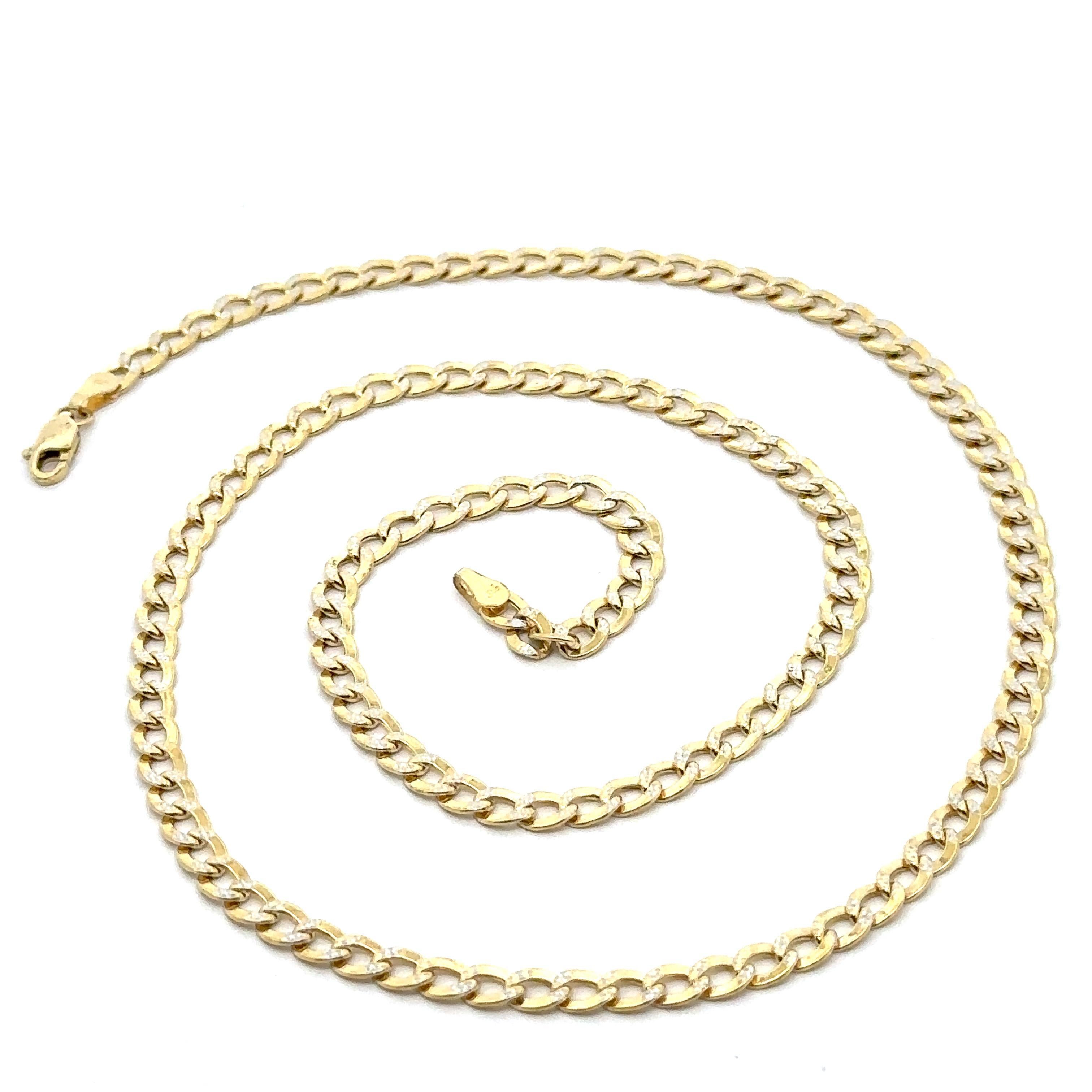 Men's 14k Yellow Gold 22