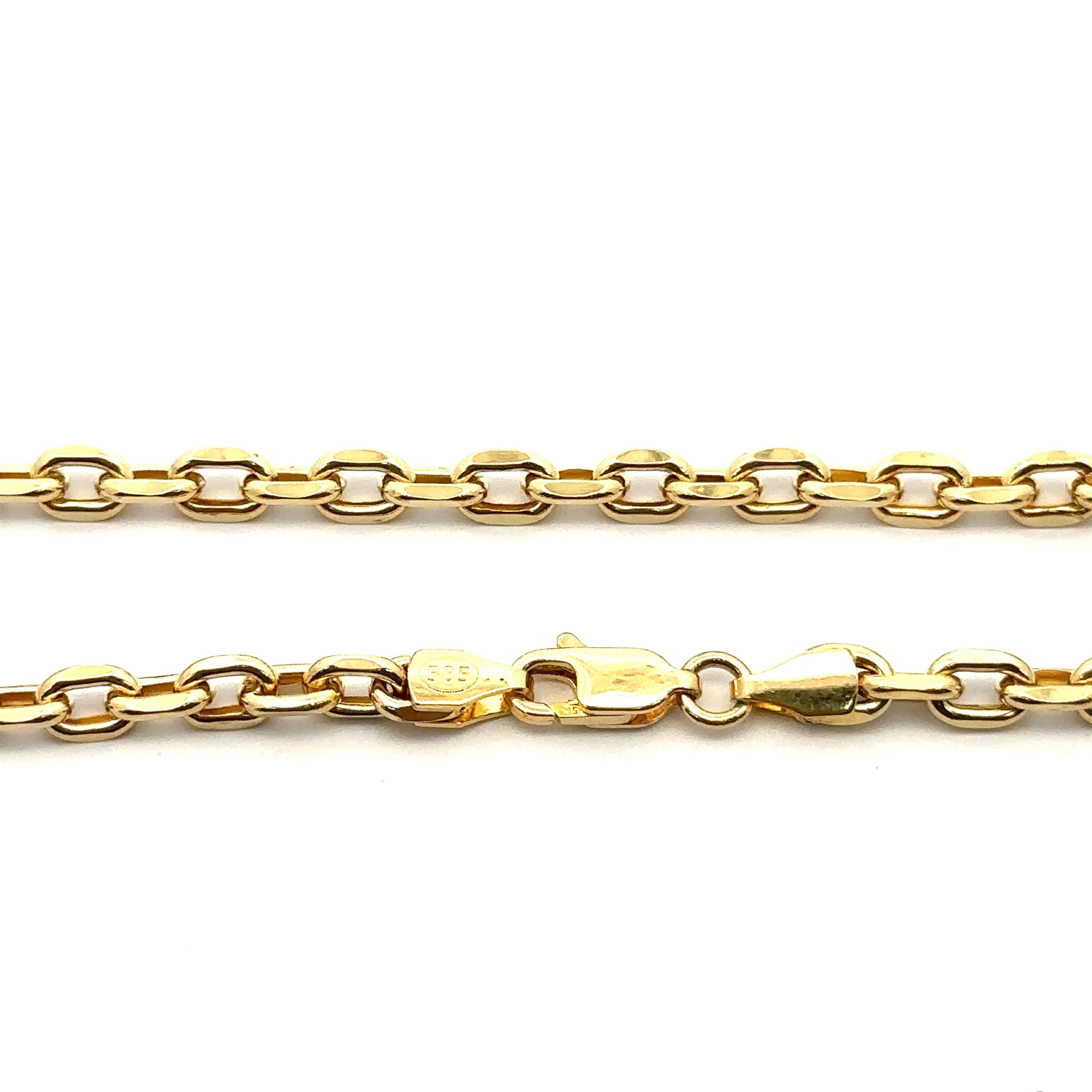 Men's 14K Yellow Gold 23