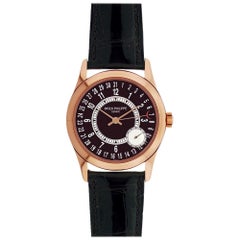 Men's 18 Karat Rose Gold Patek Philippe Calatrava 6000R Automatic Dress Watch