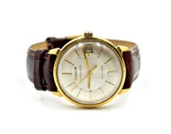 Men's 18 Karat Yellow Gold Bulova Automatic Watch