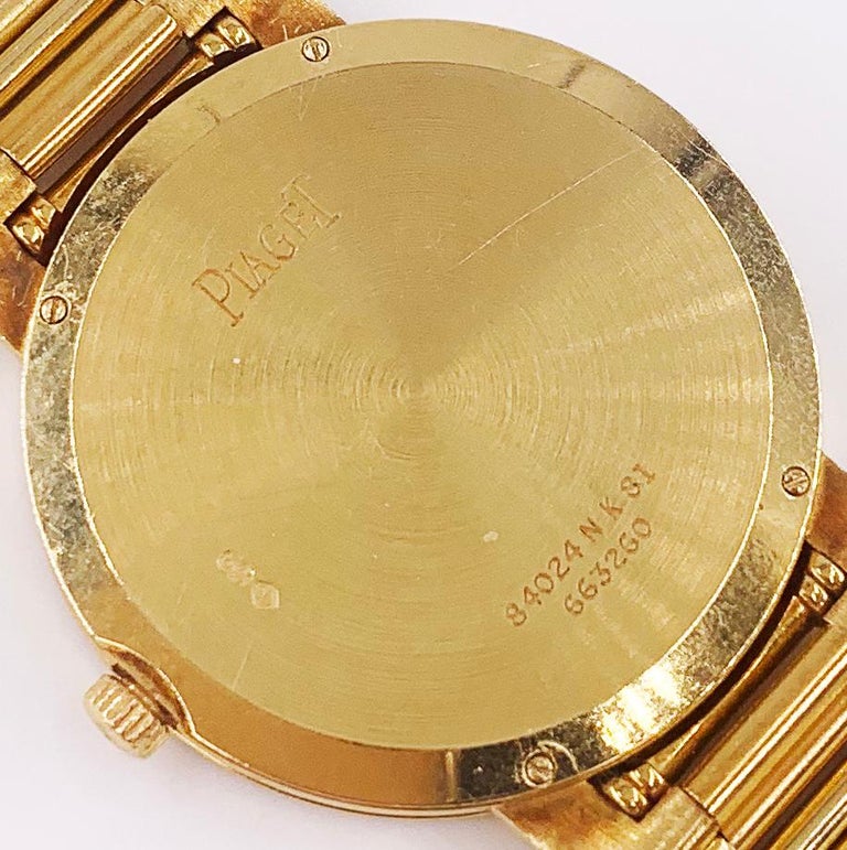 Mens 18 Karat Piaget Dancer at 1stDibs
