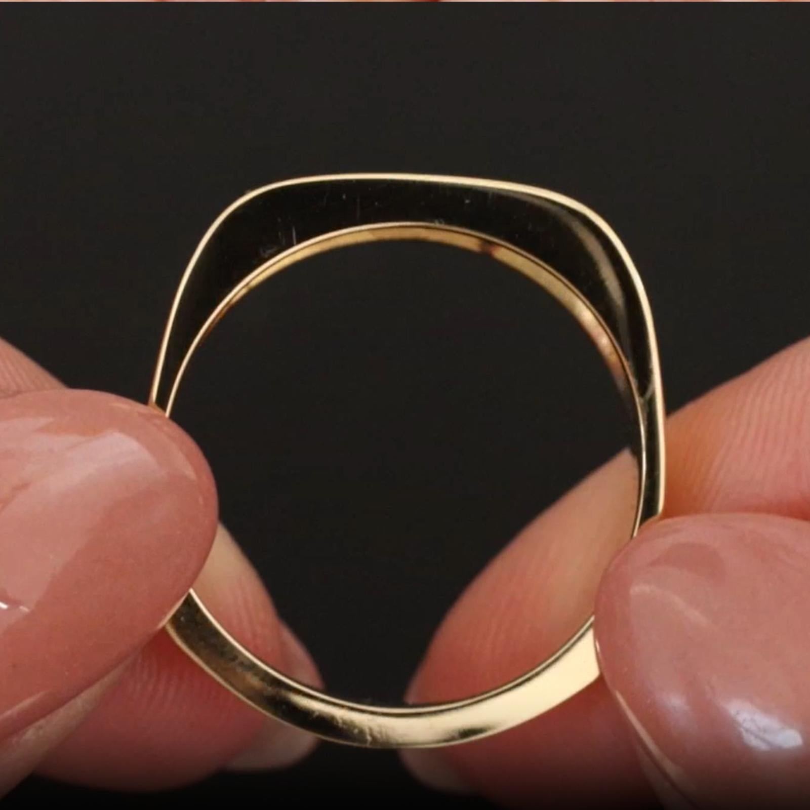 Baguette Cut Men’s 18K Yellow Gold 1.5 Carat Diamond Baguette Band Channel Set For Sale