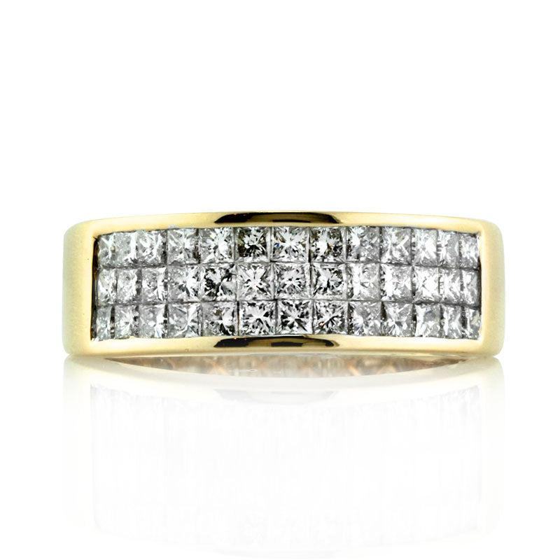 Men
s 2.00ct Princess Cut Diamond Ring For Sale