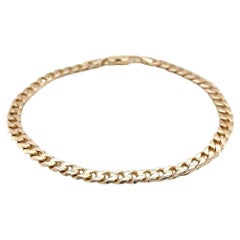 Men
s 5mm Yellow Gold Curb Link Bracelet Men
s 5mm Yellow Gold Curb Link Bracelet