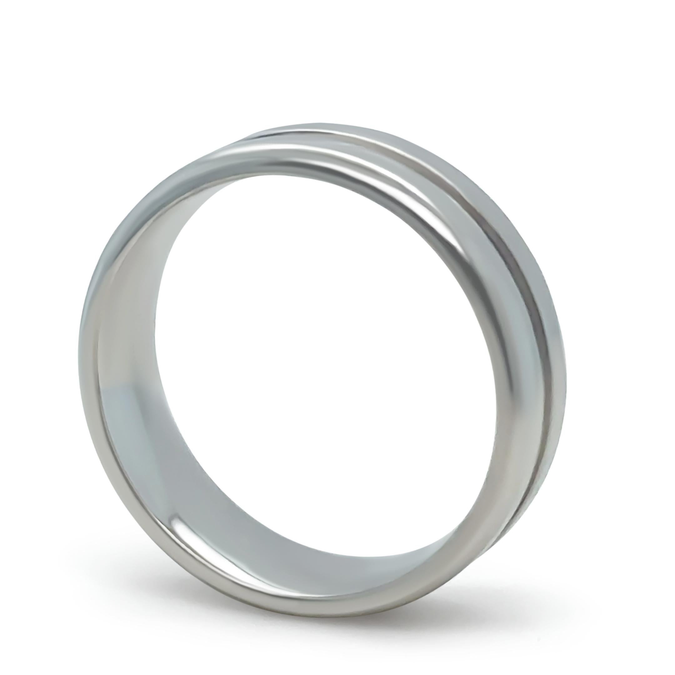 Men’s 950 Palladium Wedding Band 7.3g For Sale 2