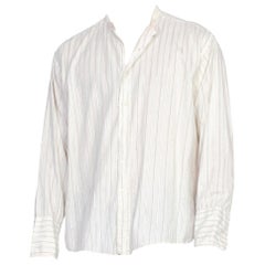 Mens Antique Edwardian 1920's Shirt 17, 35, XL 